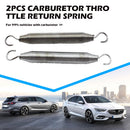 90mm Carb Carburettor Throttle Return Spring for Lawn Mower Generator 2 Pack