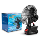 #A 8 inch Portable Fan 2 Gears Adjustable High Power Fan for Makita Lithium Batt