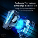 7 Blade Mobile Phone Radiator Double Cooling Radiator Button Tec Cooling Plate