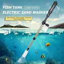 #A Electric Fish Tank Water Cleaner Adjustable Aquarium Sand Wash Water Changer