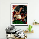 Western Couple Oil Paint By Numbers Kits Canvas Drawing DIY Coloring Picture Art