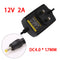 AC to DC 4.0mmx1.7mm 12V 2A Switching Power Supply Adapter