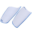 2pcs Kids Football Soccer Shin Guards Leg Supports Protector Pads (Blue) Newly
