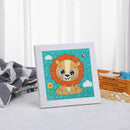 DIY Diamond Painting Full Round Crystal Drill Animal Decor for Kids (DX053)