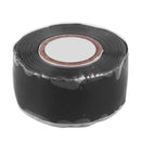 Self-fluxing Adhesive Tape Waterproof Stop Leak Seal Repair Tape (Black) Newly
