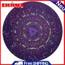 Round Pendulum Divination Tablecloth Runes Altar Constellation Tarots Card Pad