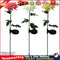 Solar Powered Chrysanthemum Light LED Outdoor Simulation Flower Lamp Decor Newly