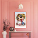 Drill Point Handicraft Boy Girl DIY Bead Mosaic Kit Drawing Diamond Painting
