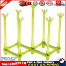 Glass Cup Bottle Drying Rack Drainer Shelf Holder Kitchen Organizer(Green) Newly