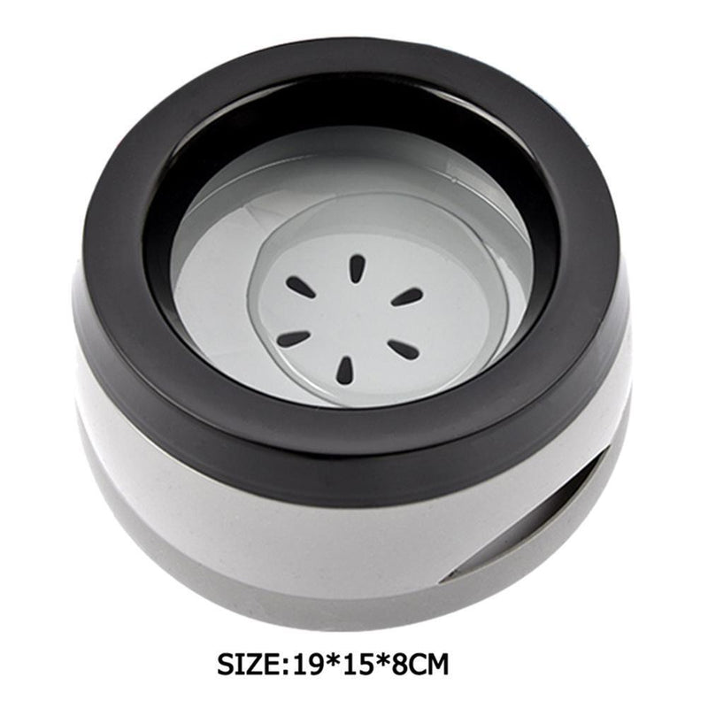 Pet Dog Drinking Bowl Puppy Cats Food Drink Water Feeder Non-slip Feeding Dis