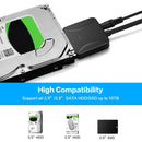 SATA to USB 3.0 Adapter Cable for 3.5/2.5 Inch SSD HDD Hard Drive Disk`