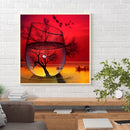 5D DIY Diamond Painting Abstract Cup Scenery Full Round Drill Mosaic Arts