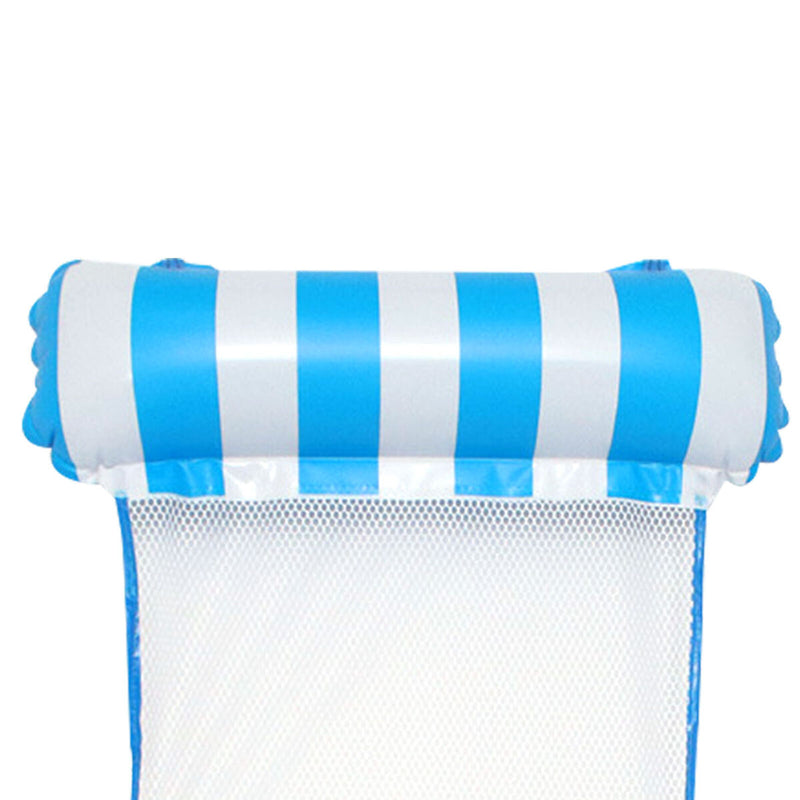 Swimming Pool Float Hammock Multi-Purpose Inflatable Lounge (Light Blue) Newly