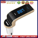 G7 Car Bluetooth FM Transmitter for Car FM Radio Adapter Hands Free MP3 Player