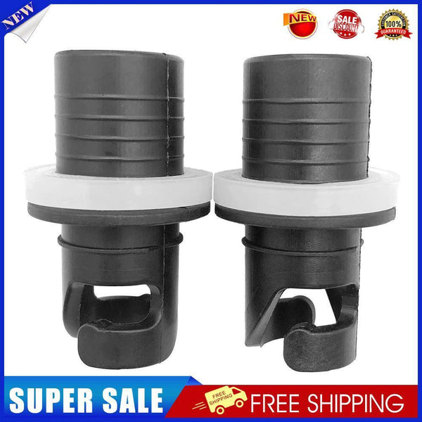 2pcs Air Valve Caps Screw Hose Adapter Connector for Inflatable Boat Pump