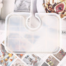 DIY Wine Tray Mould Casting Molds Tools Crystal Drop Silicone Epoxy Craft Tool