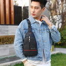 Casual Crossbody Chest Sling Bags Waterproof Oxford Cloth Men Shoulder Handba