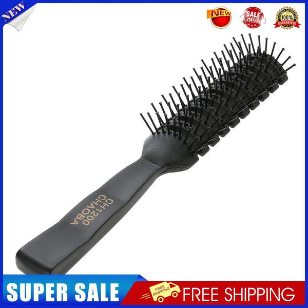 Pro Anti-Static Hair Comb Brush Ribs Hairbrush Salon Hair Care Styling Tool
