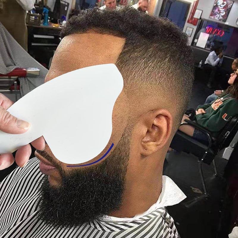 Hairline Enhancement Card Beard Optimization Clapboard Salon Spray Board