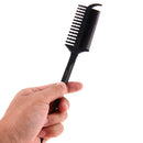 Two Sides Dye Comb Brush Black Barber Tinting Hair Dye Hair Plastic Tool