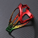 MTB Mountain Road Bike Water Bottle Holder Cage Vacuum Plating (Red Green) Newly