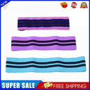 3pcs Hip Squat Resistance Band Anti-slip Booty Leg Loop with Cloth Carrying Bag