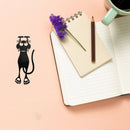 Stereo Hollow Kitten Bookmark PVC Cute Cartoon Animal Wacky Reading Marker Newly