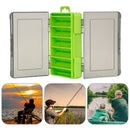 Fishing Bait Hook Storage Box Mini Double-Sided Fishing Tackle Organizer Case