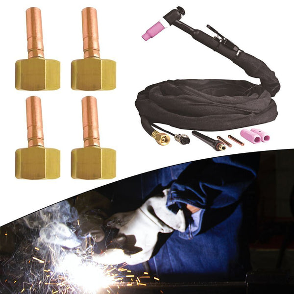 Weld Assembly Welding Torch Lower Joint 10mm One-piece Connector Rear Connector