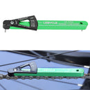 Lebycle MTB Road Bike Chain Wear Indicator Tool Bicycle Chain Gauge (Green)