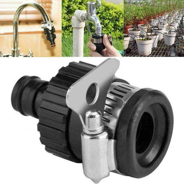 Universal Faucet Hose Connector Quick Connect Fitting Tap Washing Garden S9J2