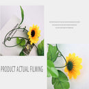 Flowers Vine Simulation Flower Cane Sunflower Rattan Garland Sunflowers