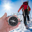 Lightweight Aluminum Mini Keychain Outdoor Survival Navigation Pocket Compass