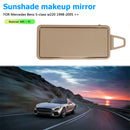 Car Sun Visor Shade Board Car Makeup Mirror Cover Case for Benz S-Class W220