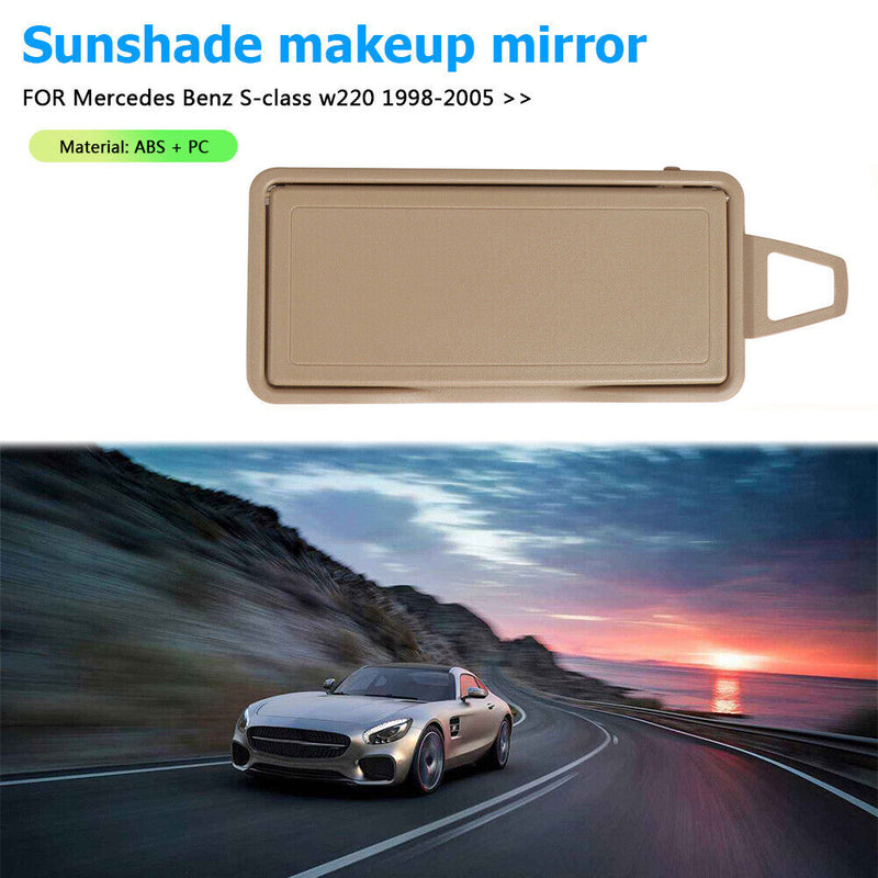 Car Sun Visor Shade Board Car Makeup Mirror Cover Case for Benz S-Class W220