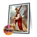 5D DIY Full Drill Diamond Painting Cross Religious Cross Stitch Embroidery