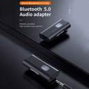 SR11 Bluetooth-compatible 5.0 Audio Adapter TF Card Hands Free AUX Jack Mus