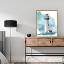 Lighthouse Kit Colouring Oil Canvas Pictures DIY Hand Painted Paint By Numbers