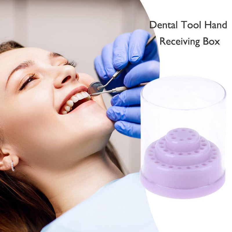 48 Holes Storage Box Nail Drill Bit Holder Display Standing Container Manicure T