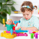 Kids Role Play Educational Toys DIY Hairdresser Barber with Safe Nontoxic Clay
