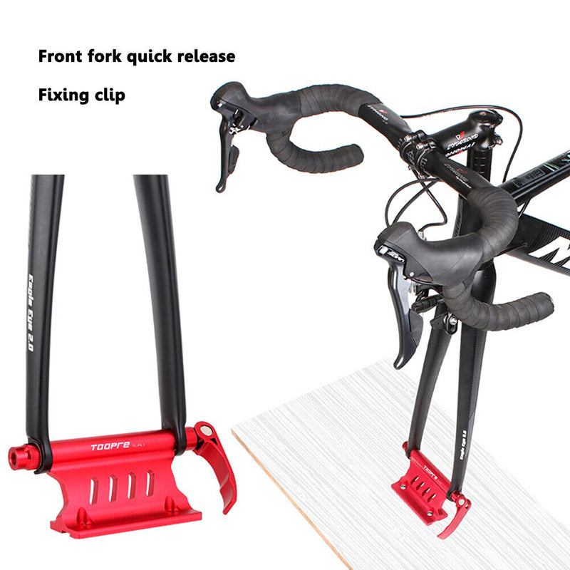 TOOPRE Bicycle Front Fork Quick Release Fixing Clip Block Fork Car Luggage Rack