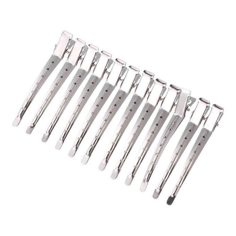 Steel  Styling Sectioning Clamp Duck Mouth Fixed hair clip Hair Clip Wavy curls