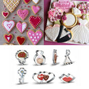 Valentine Biscuit Cutters Heart Heart Cookie Cutter Love Theme Cookie Cutter