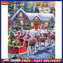 Diamond Painting Elk carriage Full Round Rhinestone Wall