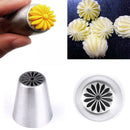 Baking Tool Tulip Nozzles Stainless Steel Icing Piping Cake Decor Pastry Tips