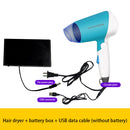 Portable Wireless Hair Dryer for Art Student Examination Drawing Painting