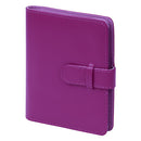Photo Album for Fujifilm Instax Mini Film PU Leather 64 Pockets Purple