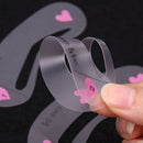 3 Styles Thrush Card Eyebrow Stencils Shaper Eyebrow Shaper Kit Drawing Guide
