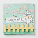 Chick Egg Happy Birthday Paper Cut Dies Silicone Seal Stamping Mold (C) Newly