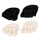 Cotton Half Insoles Pads Cushion Metatarsal Sore Forefoot Support Black